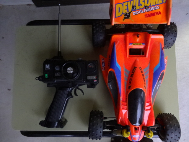 たけぴょん様　タミヤ電動RC マンタレイ　プロポ付き ラジコンカー TAMIYA マンタレイ プロポ付セット + スペヤパーツ