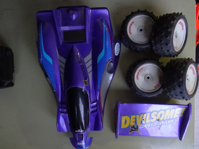 ラジコンカー TAMIYA マンタレイ プロポ付セット + スペヤパーツ