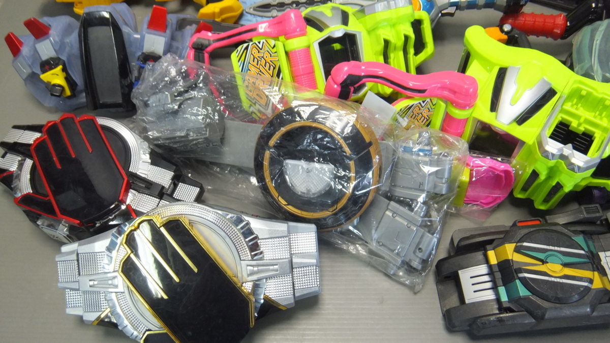 ☆仮面ライダーベルト ビルド/エグゼイド/ウィザード/ゴースト/オーズ