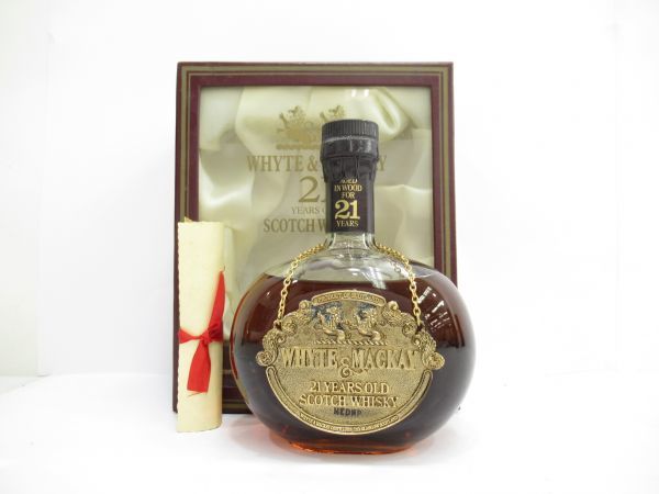 古酒 WHITE & MACKAY ホワイト アンド マッカイ 21年 SCOTCH WHISKY