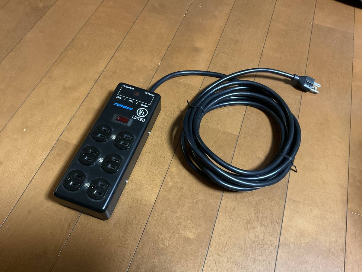 FURMAN SS-6B 電源タップ SS-6 ファーマン 6口 Furman テーブルタップ