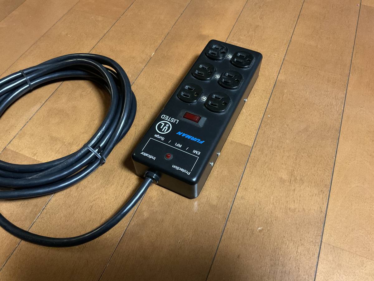 FURMAN SS-6B 電源タップ SS-6 ファーマン 6口 Furman テーブルタップ