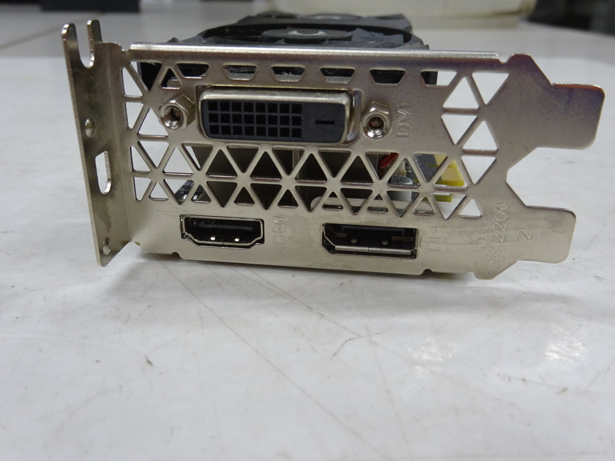 グラフィックボード ZOTAC GeForce GTX1650 4GB ジャンク P63812 ZOTAC