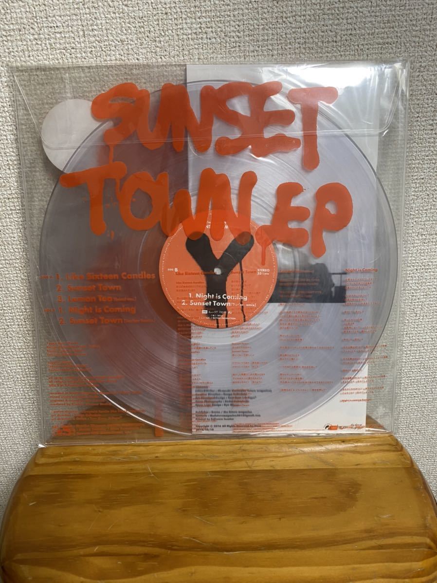 yogee 新品レコード! Yogee New Waves / SUNSET TOWN ep ヨギー new