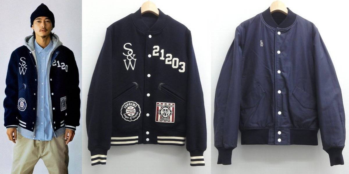 窪塚洋介着】Supreme × WTAPS AWARD JK リバーシブル アワード 