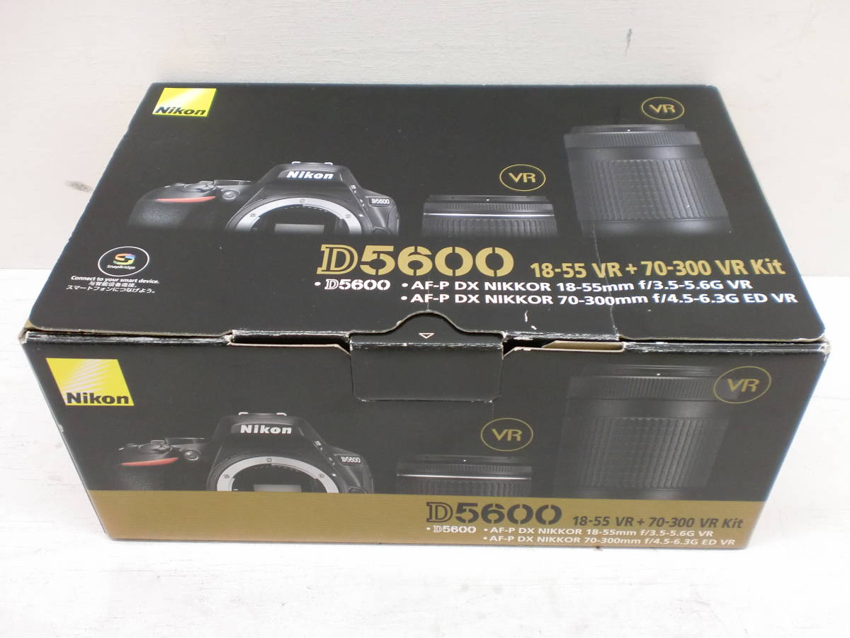 Nikon D5600 デジタル一眼ダブルレズカメラ ＋レンズ2本セット ひ*り様 