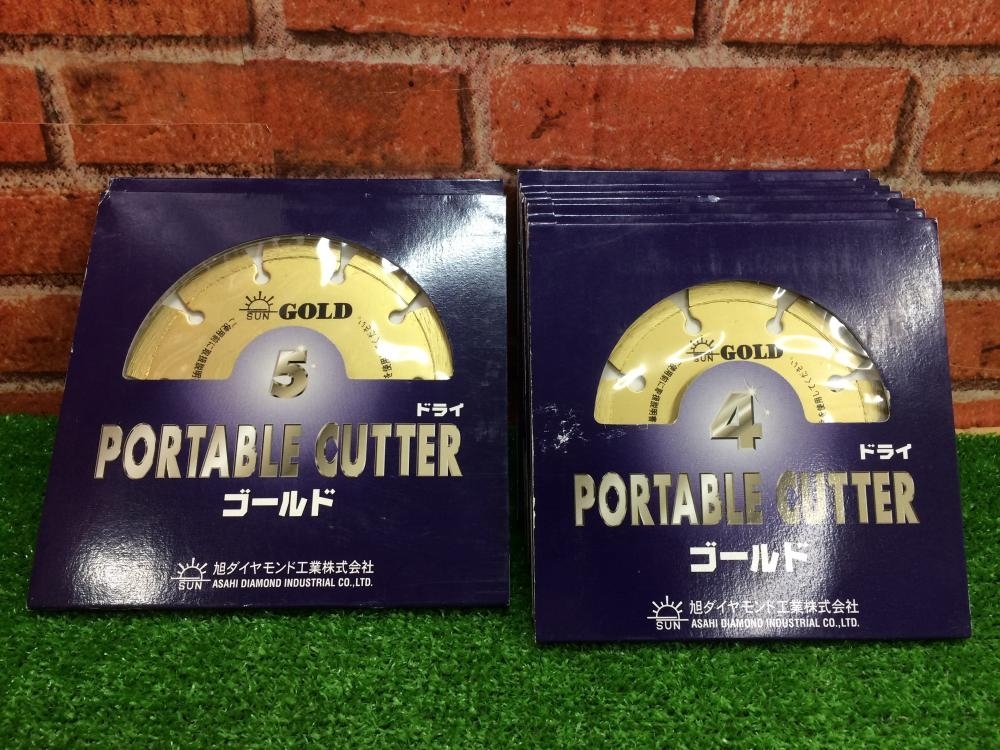 003☆未使用品・即決価格☆旭ダイヤモンド ドライカッター　10点セット 4D-1.80U×8枚/5D-2.2U×2枚_1