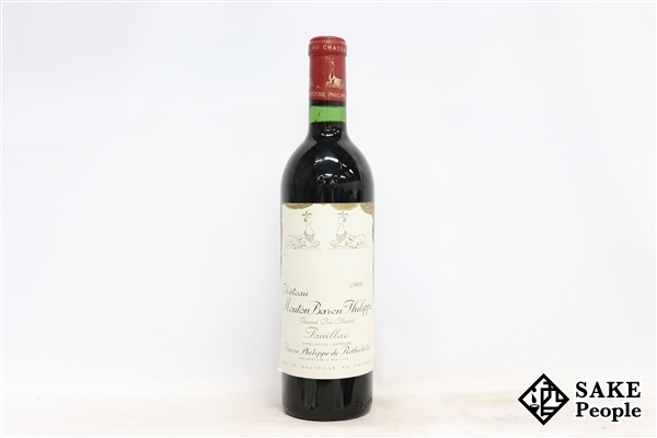 シャトームートン バロンフィリップ 1981 □注目! シャトー・ムートン