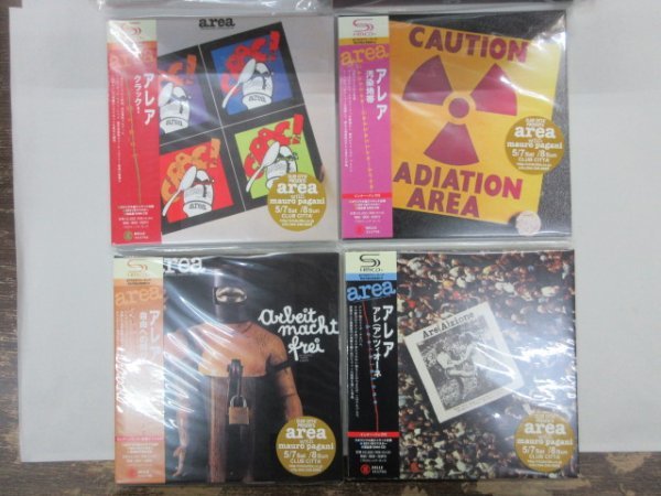  角6｜ 4SHM-CD/4枚セット/紙ジャケット Area アレア ｜ w/OBI 汚染地帯 ほか プログレ(一般)｜売買されたオークション情報、yahooの商品情報をアーカイブ公開 - オークファン 一般