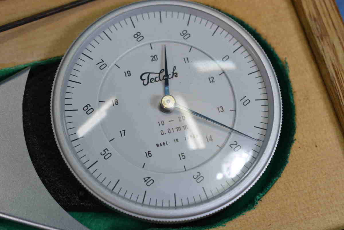 TECLOCK IM-810 10-20 内側ダイヤルキャリパー ゲージ 程度良好品