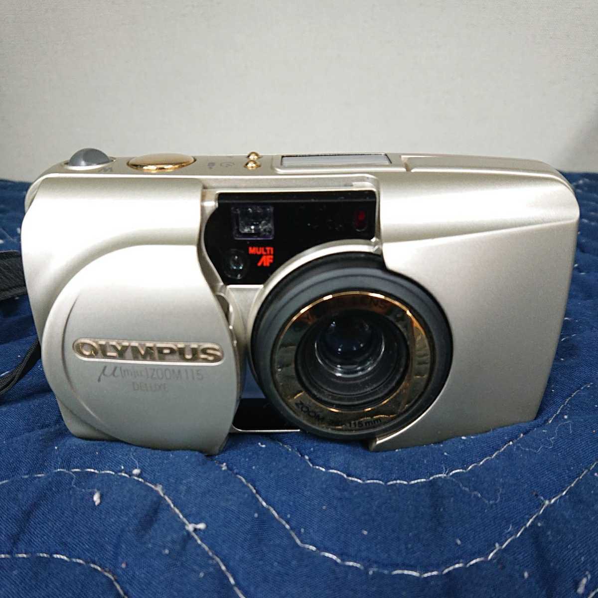 OLYMPUS オリンパス μ [mju:] ZOOM 115 DELUXE /レンズ LENS ZOOM 38