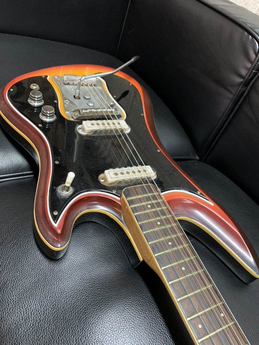 Guyatone グヤトーン 当時物 エレキギター 昭和レトロ ジャパン