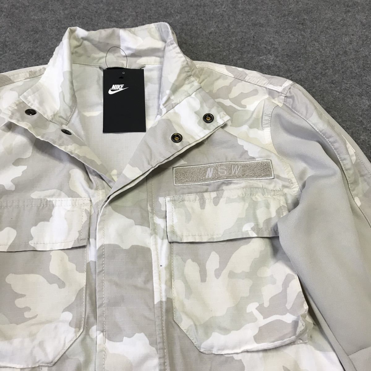 Mサイズ ☆定価15400円☆ NIKE AS M NSW JKT CAMO ナイキ ジャケット 