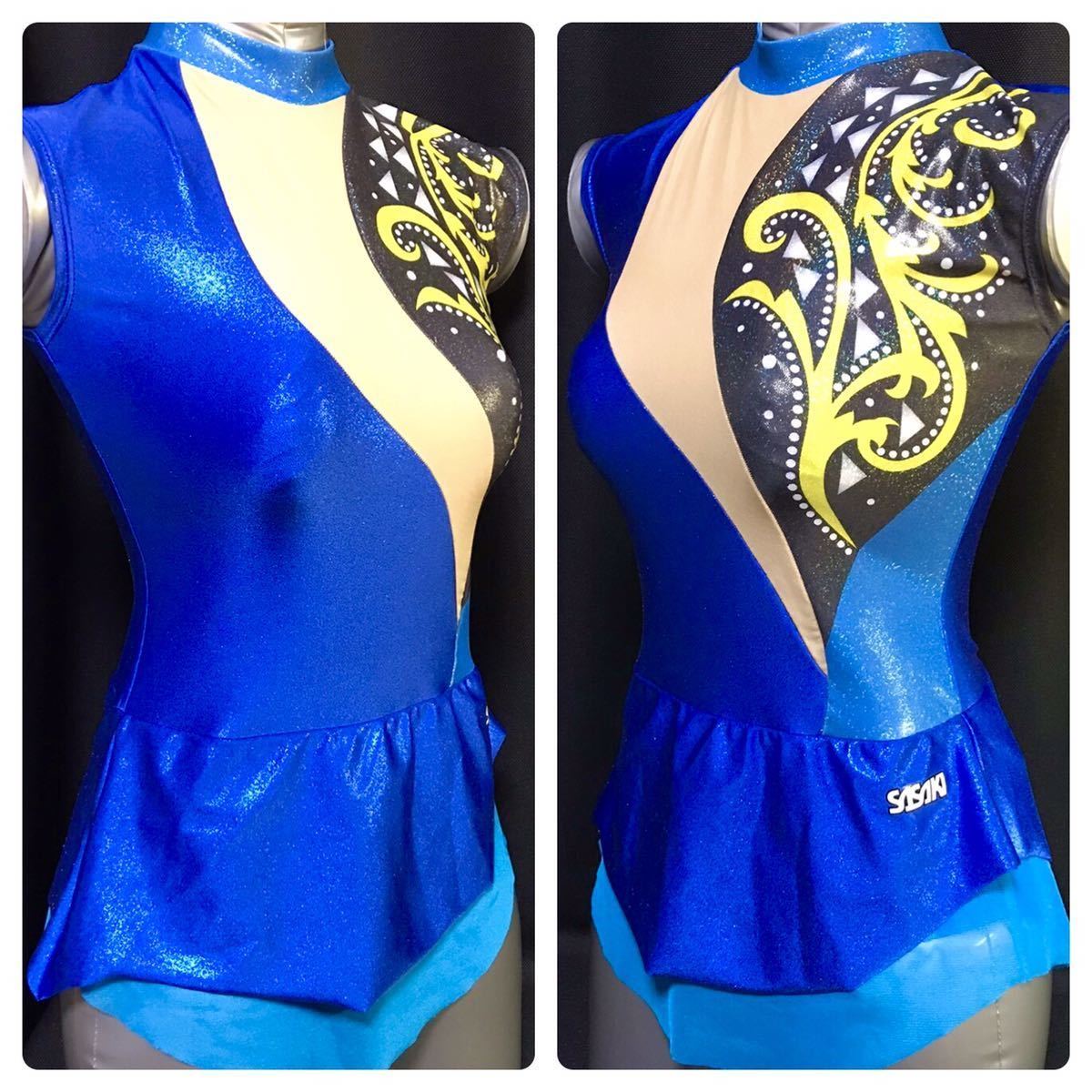 新体操 ササキ スカート付きレオタード レディースLサイズ SASAKI 器械体操_3