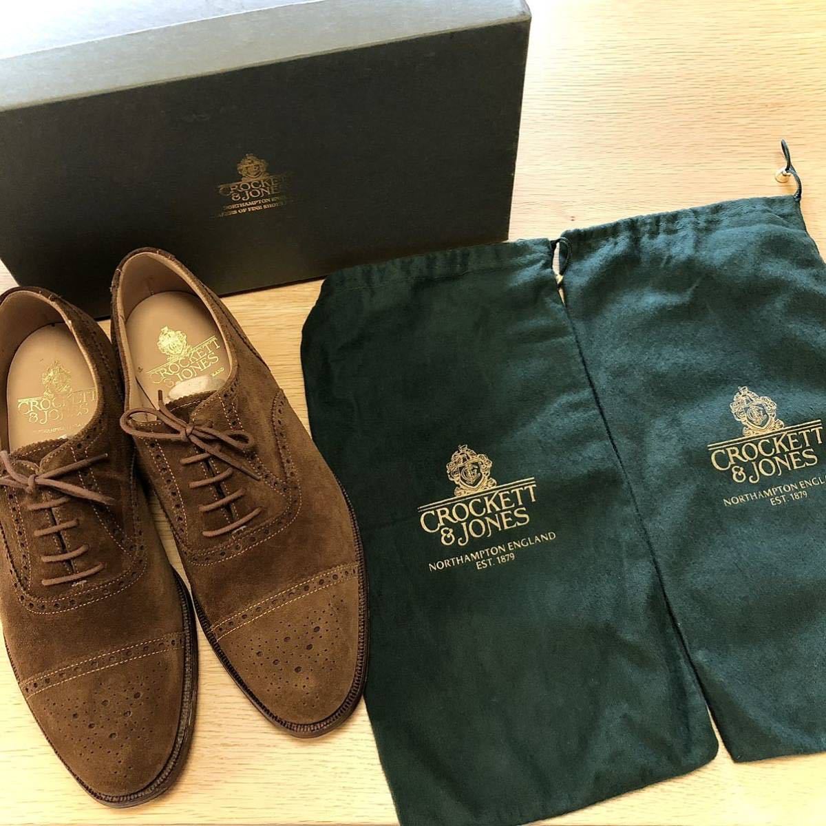 新品Crockett & Jones クロケット&ジョーンズWESTFIELD スウェード 