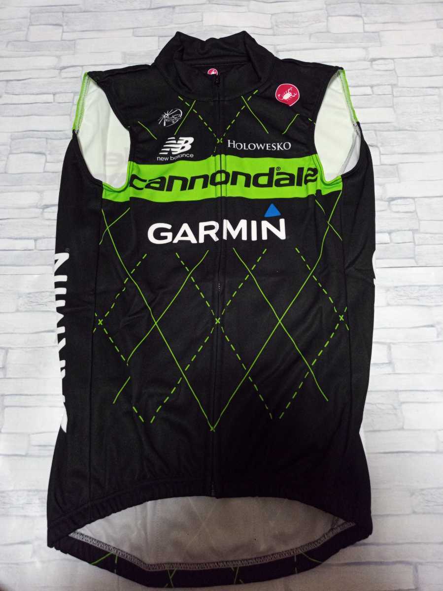 支給品 サーマルベストCannondale GARMINサイクルジャージカステリ