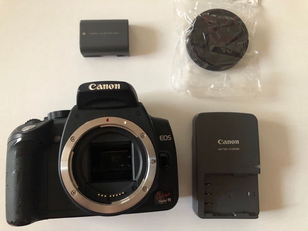 Canon キヤノン EOS kiss Digital N 一眼レフカメラ　本体　おまけ付き_1