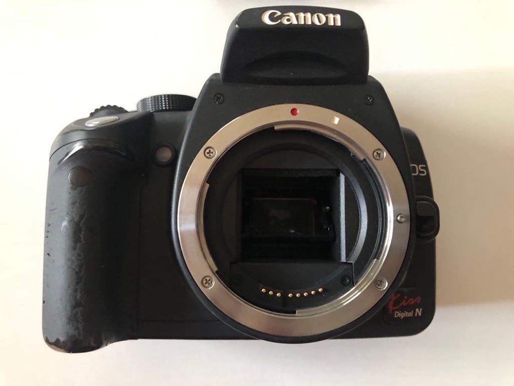 Canon キヤノン EOS kiss Digital N 一眼レフカメラ　本体　おまけ付き_2