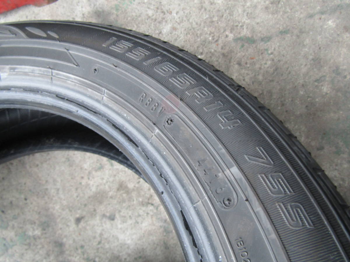 ☆ 格安 売り切り 155/65R14 2016年製 ダンロップ EC202 4本 セット タント ムーブ ワゴンR アルト デイズ ekワゴン ☆_9