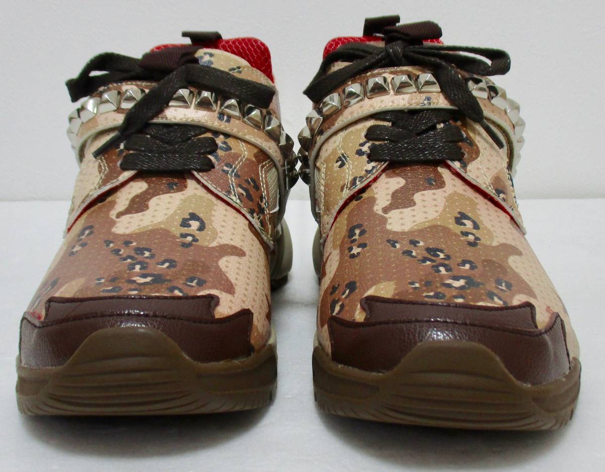 定価45000円 【100足限定】 新品 本物 Roen ロエン ROCK-ONE2 スニーカー vibram 28 96110002 7024