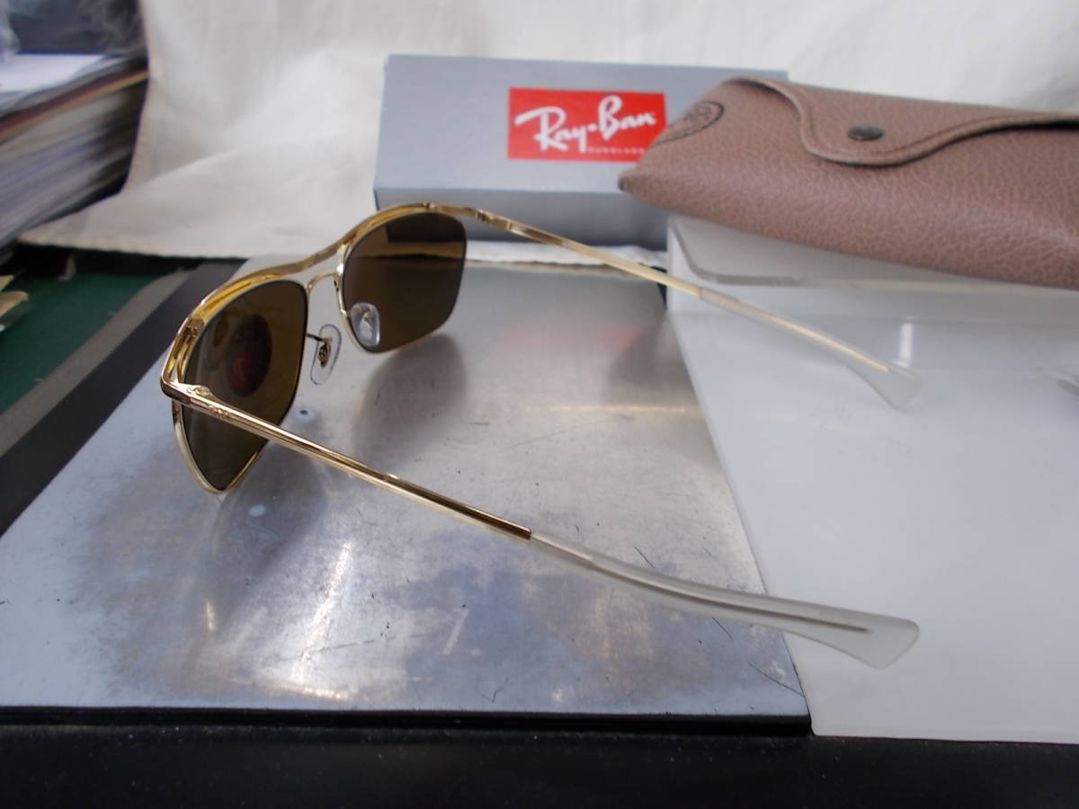 レイバン RayBan オリンピアン OLYMPIAN Ⅱ DELUXE 偏光 サングラス RB3619-9196/57 お洒落
