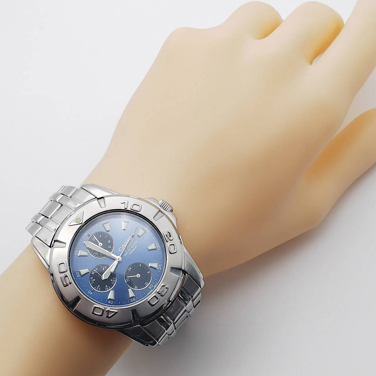 CASIO 電池交換済 腕時計 ダイバーウォッチ 潜水王 DEP-600 ダイバーズ