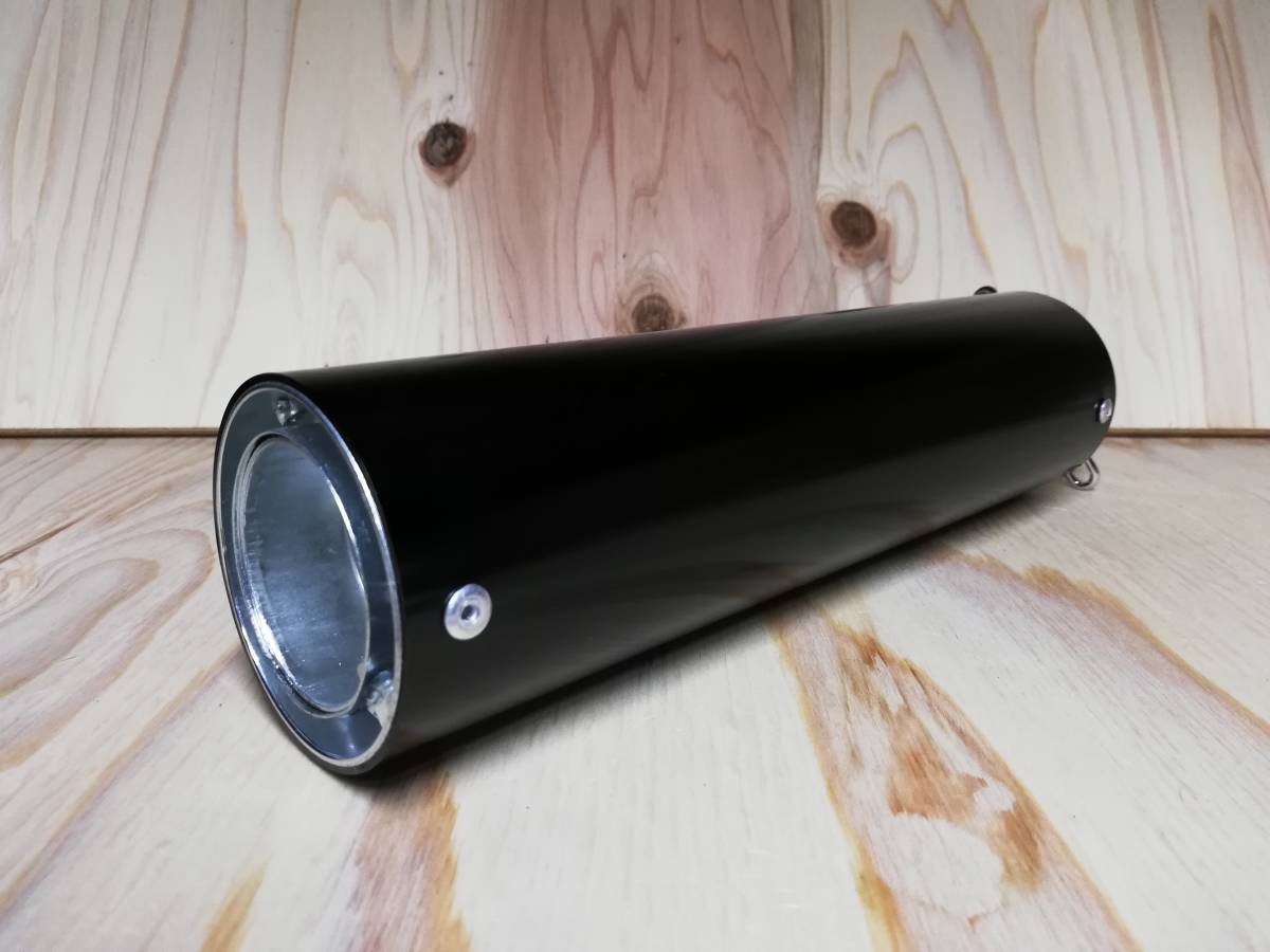 2WAYサイレンサーBUUTA 黒黒50．8Π/汎用 エンデ エンデ 