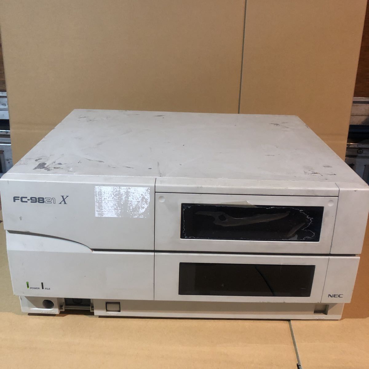 【セール，爆買い】 X01 NEC FC-9821X model2ファクトリー コンピューター 旧型PC ジャンク(デスクトップ)｜売買されたオークション情報、yahooの商品情報をアーカイブ公開 - オークファン デスクトップ
