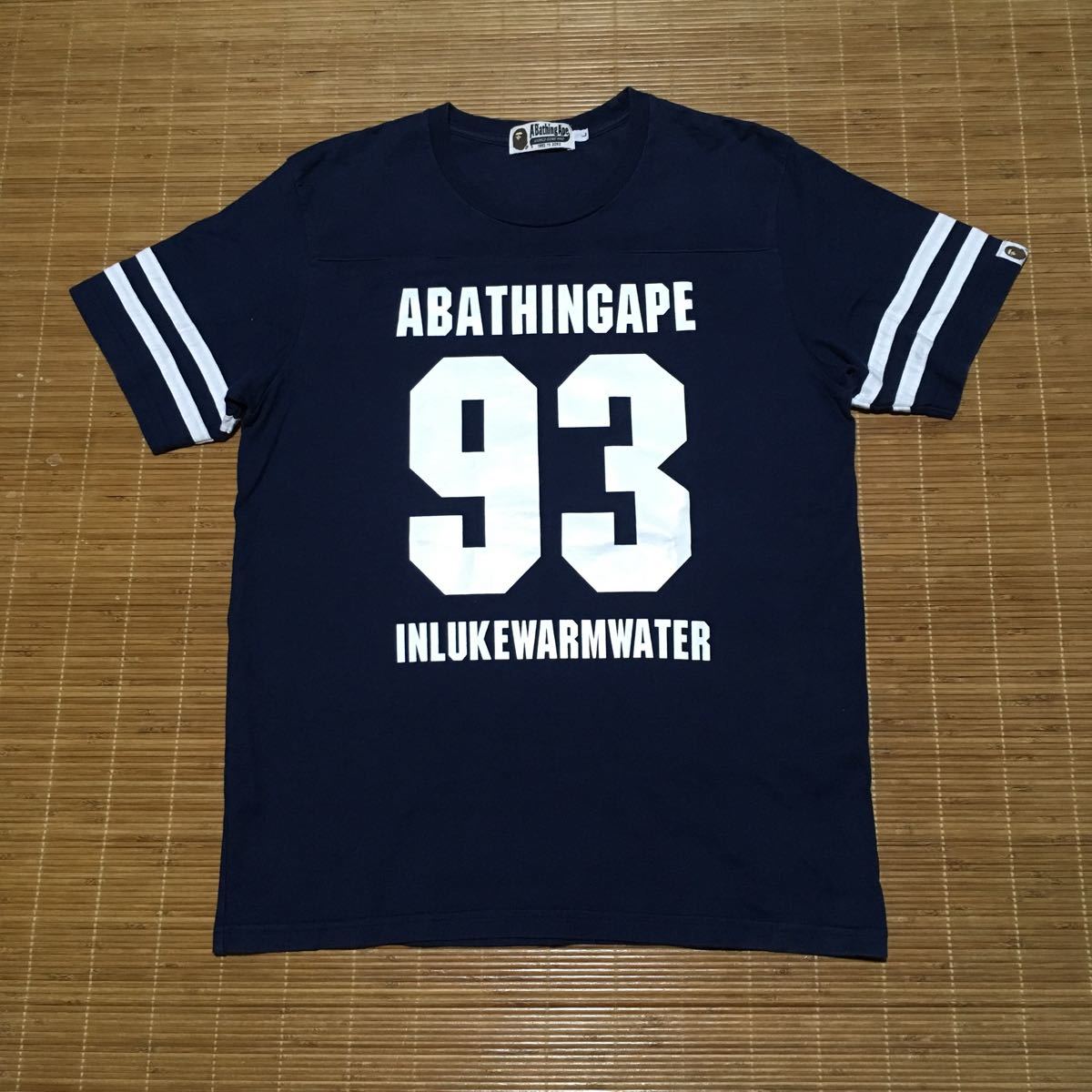 A BATHING APE FOOTBALL JERSEY 公式通販 A BATHING APE 93