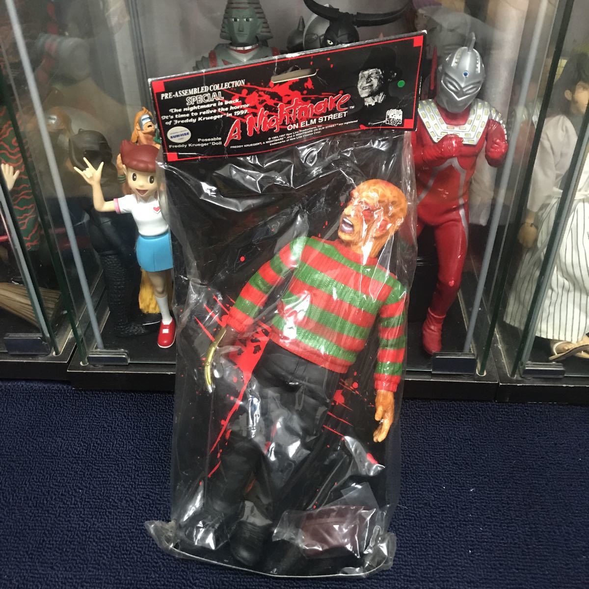  ngoo メディコムトイ フレディ クルーガー エルム街の悪夢 PRE-ASSEMBLED SPECIAL A NIGHTMARE ON ELM STREET ソフビ(エルム街の悪夢)｜売買されたオークション情報、yahooの商品情報をアーカイブ公開 - オー エルム街の悪夢
