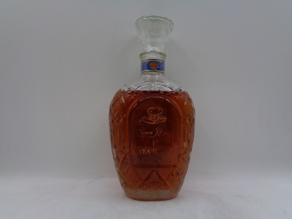 15年 クラウン クラウンローヤル Royal ウイスキー Crown 750ml 