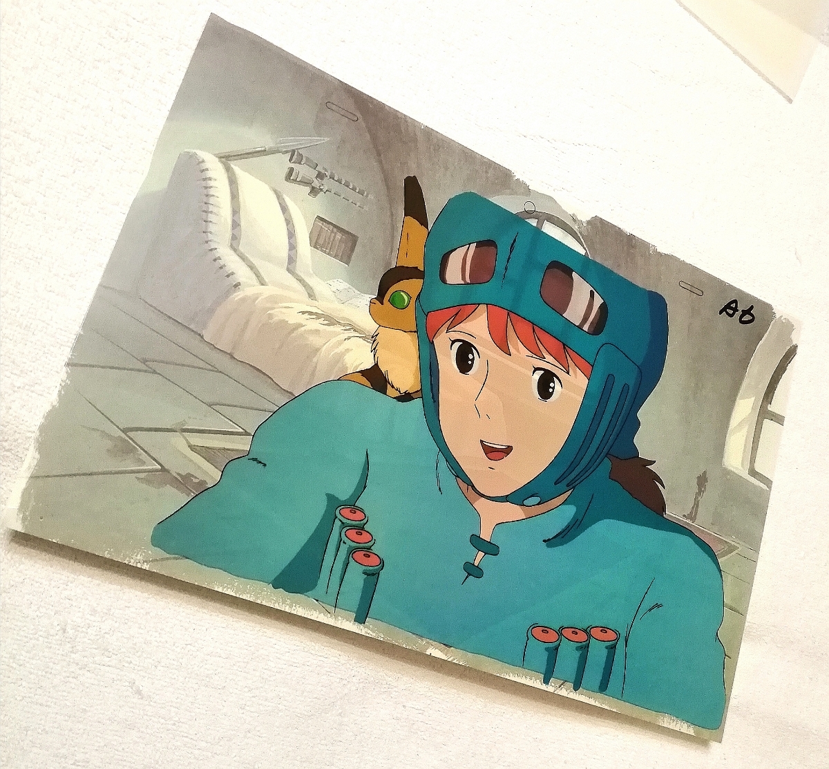 超レア! スタジオジブリ 風の谷のナウシカ【当時物】複製セル画 背景画 