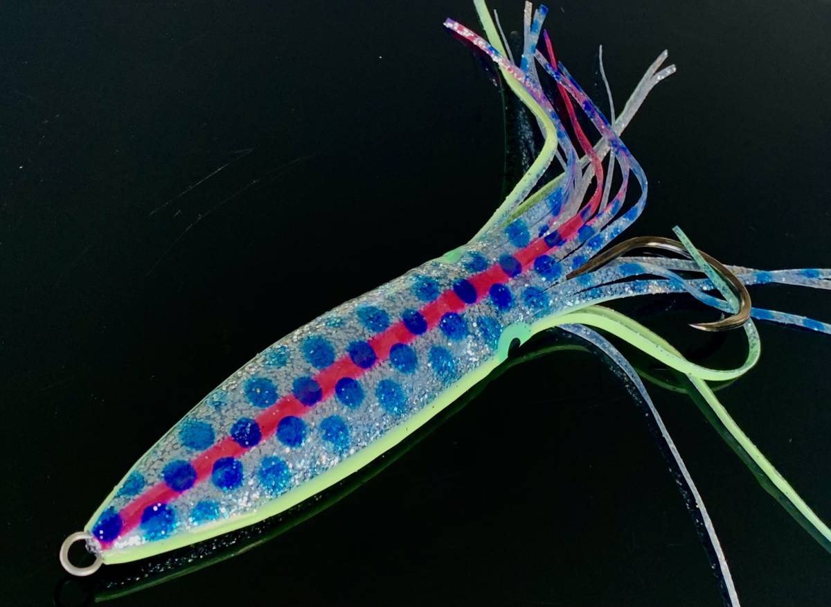 全長20cm 限定3セット夜光リアルイカベイト200g 3種セットDaiwa