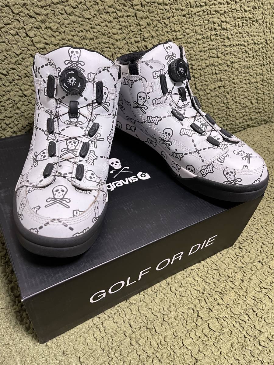 MARK&LONA×gravis ゴルフシューズ 最 安値 価格