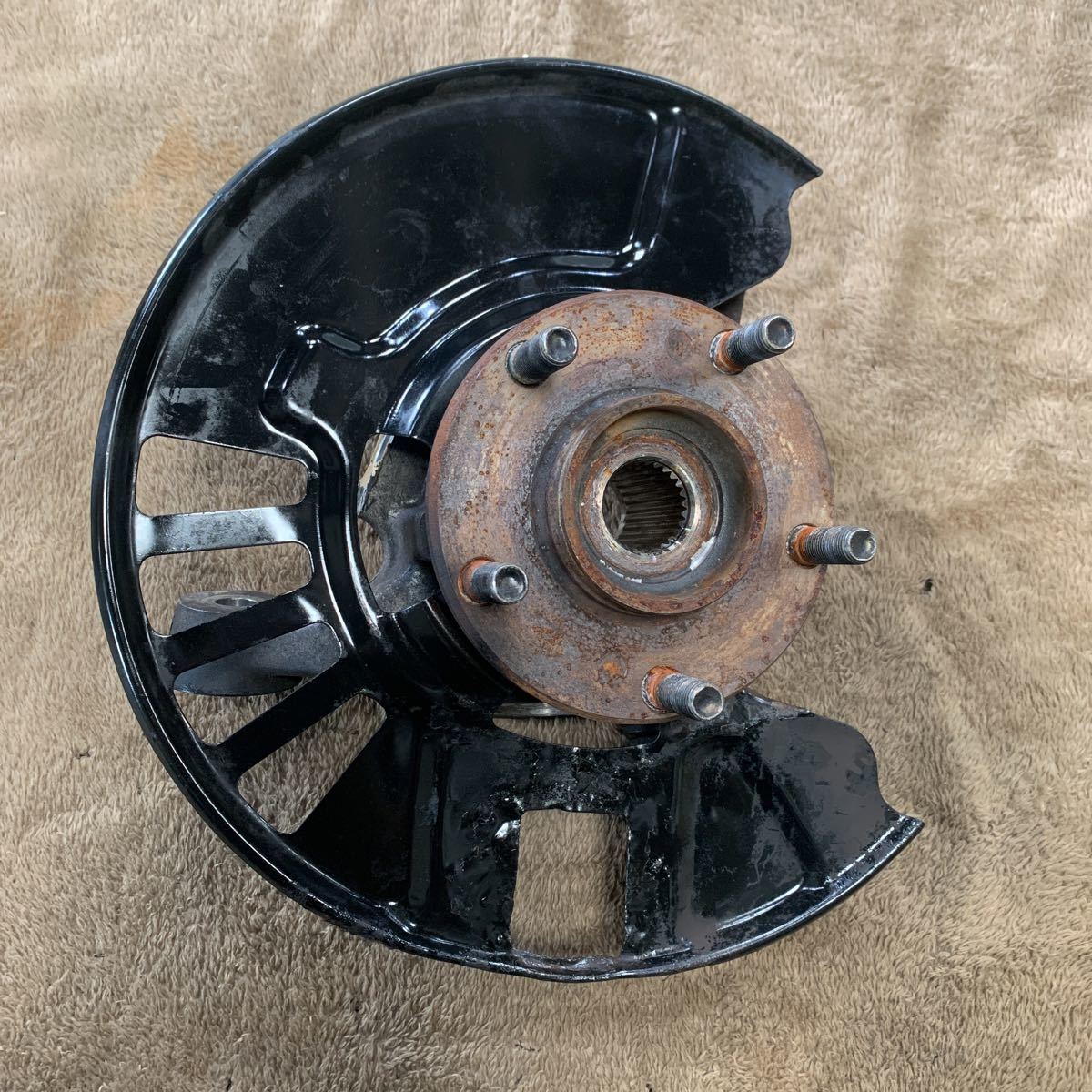 希少】BNR32 フロント ハブ ナックル 右 スカイライン GTR R32 純正