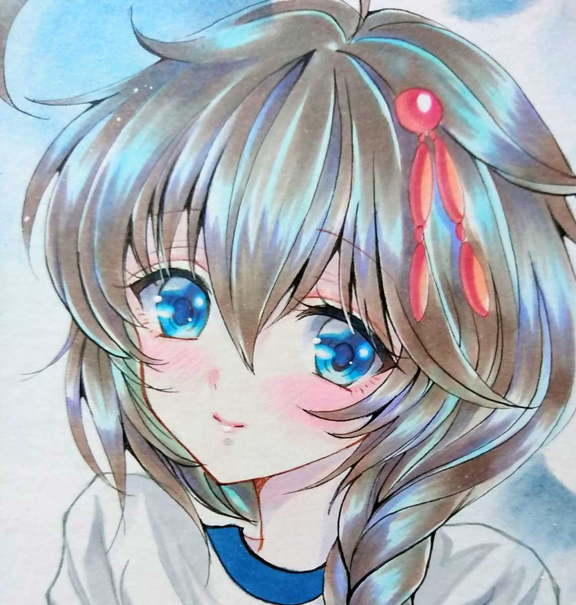 時雨 体操着 体育着 ブルマ 艦これ 艦隊これくしょん 同人 オリジナル 少女 女の子 手描きイラスト 色紙 手描きイラスト 売買されたオークション情報 Yahooの商品情報をアーカイブ公開 オークファン Aucfan Com