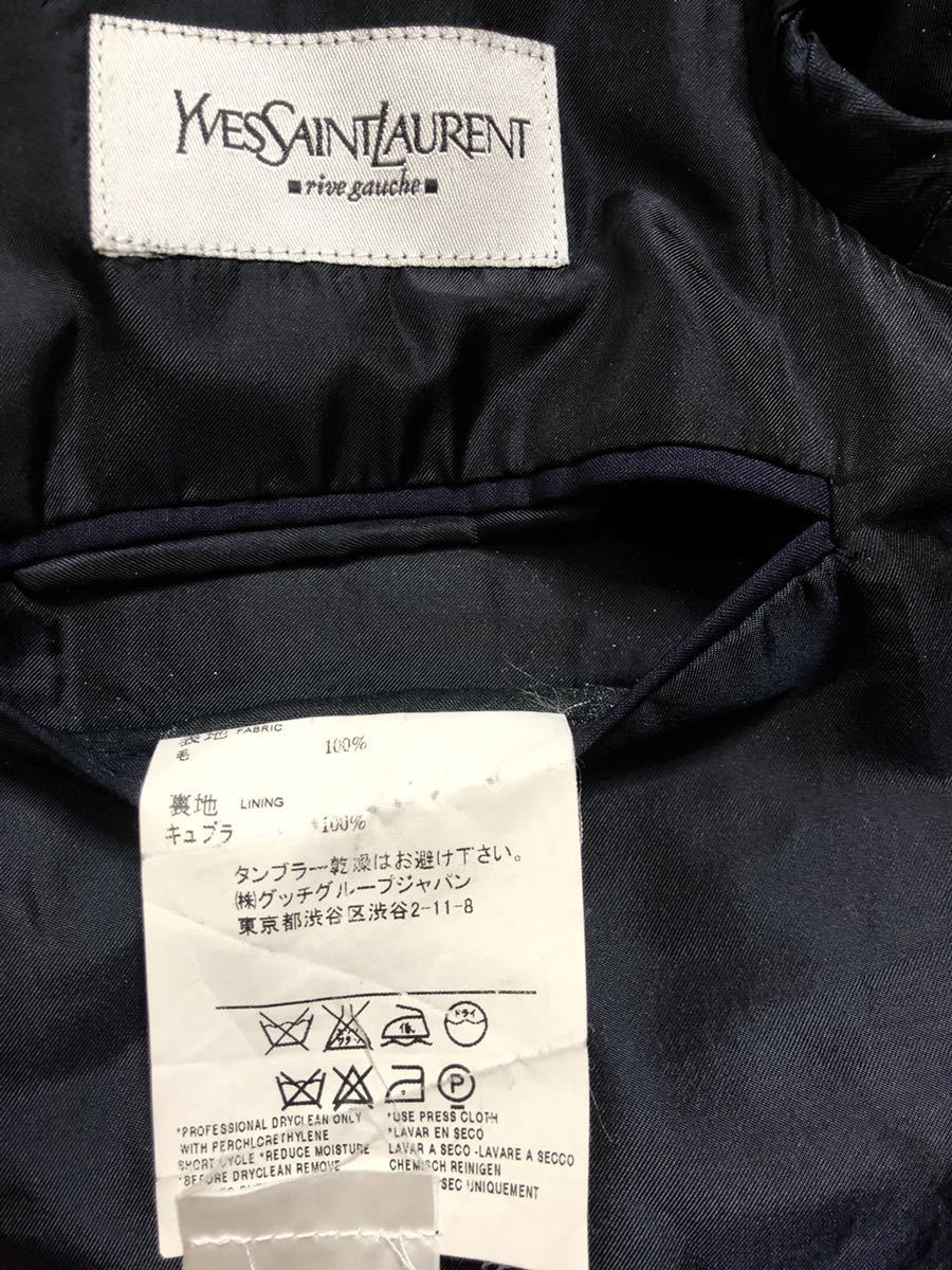 トムフォード期 Yves Saint Laurent rive gauche スーツ YSL刺繍