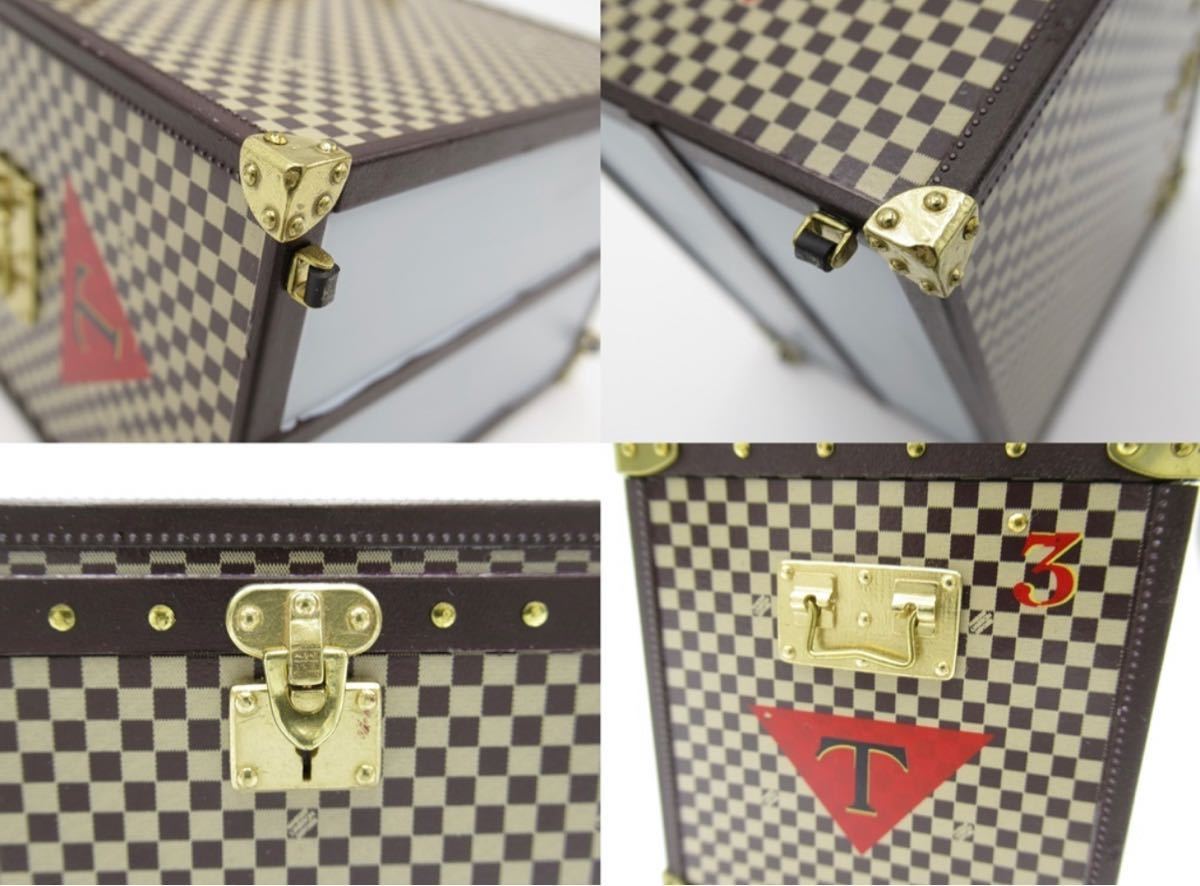 LOUIS VUITTON ルイヴィトン マルシャポー ダミエ トランク 置物 小物