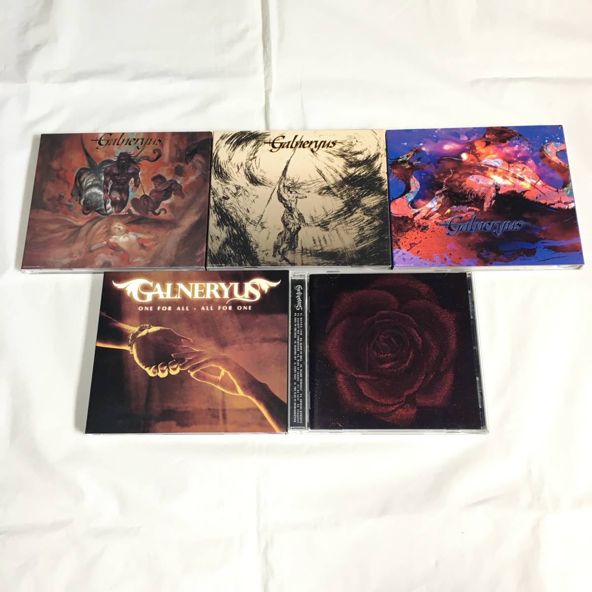 Galneryus ガルネリウス CDまとめ売り 五枚セット YAMA‐B メタル METAL