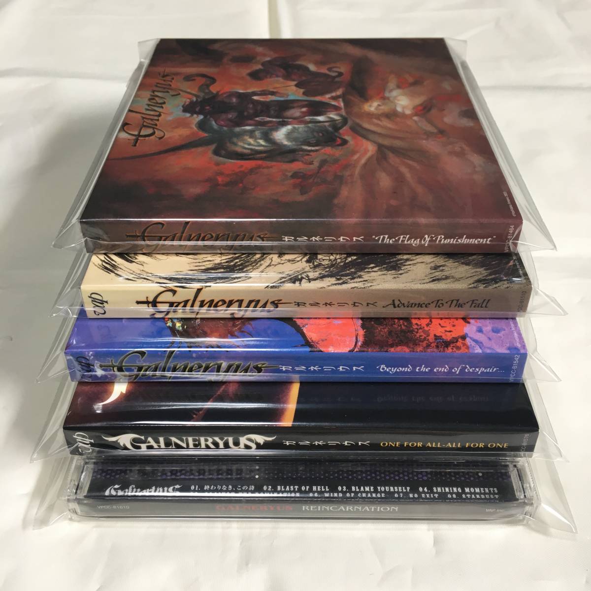 Galneryus ガルネリウス CDまとめ売り 五枚セット YAMA‐B メタル METAL
