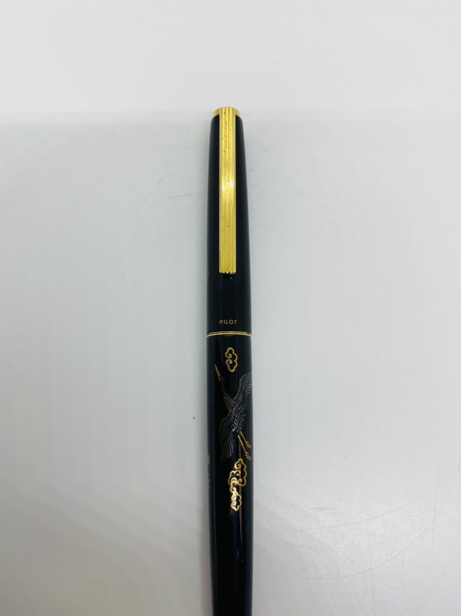 pilot 国光会万年筆　14Kペン先 鶴 PILOTパイロット 万年筆 蒔絵 鶴 国光会 國光會 ペン先 14K 585 国光会