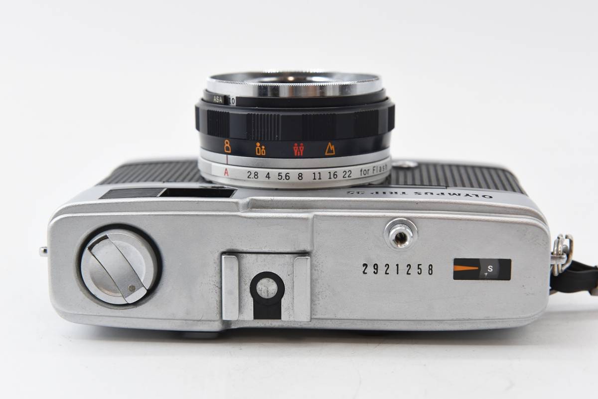 整備済完動品・赤ベロOK！Olympus Trip 35 フィルムカメラ 赤ベロOK