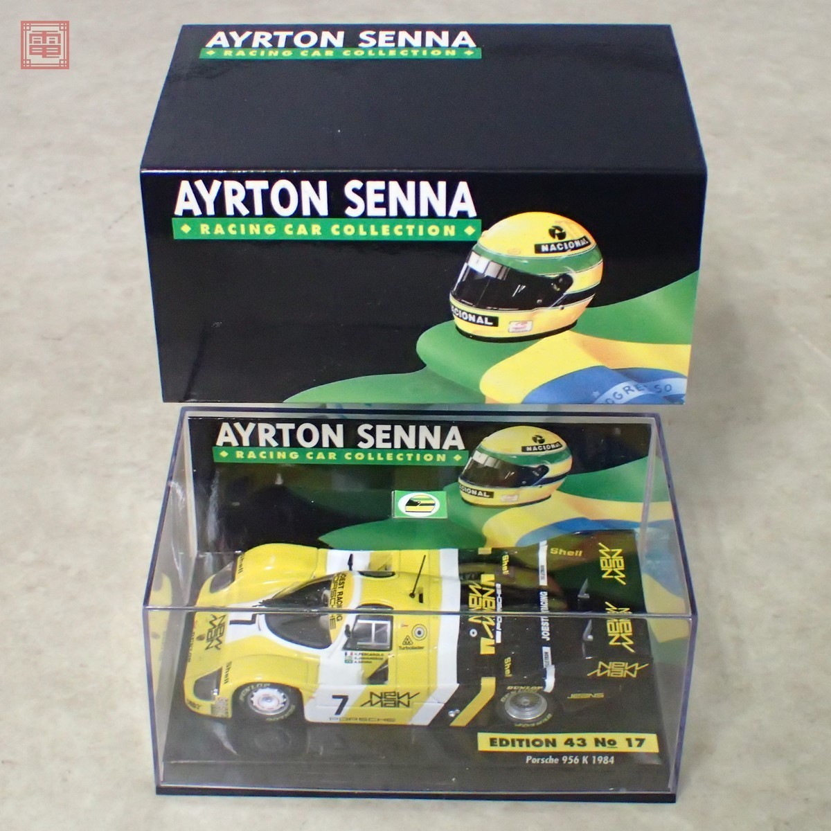 ポルシェ 956 アイルトン・セナ LANG 1/43 ポルシェ 956 K 1984 アイルトン・セナ No.540844307