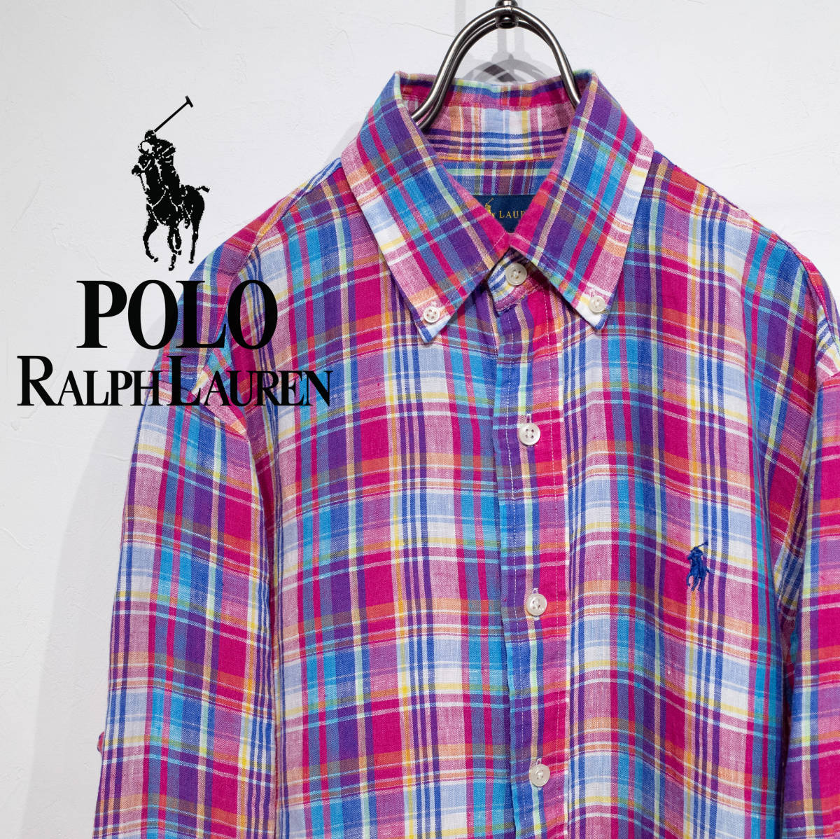 POLO RALPH LAUREN ポロ ラルフローレン マドラスチェックシャツ 
