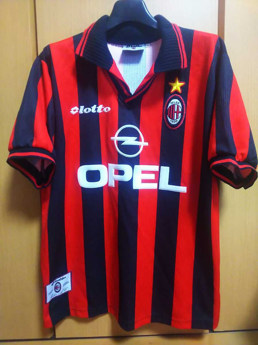正規品 ミラン 96-97 ユニフォーム OPEL lotto 【公式通販】
