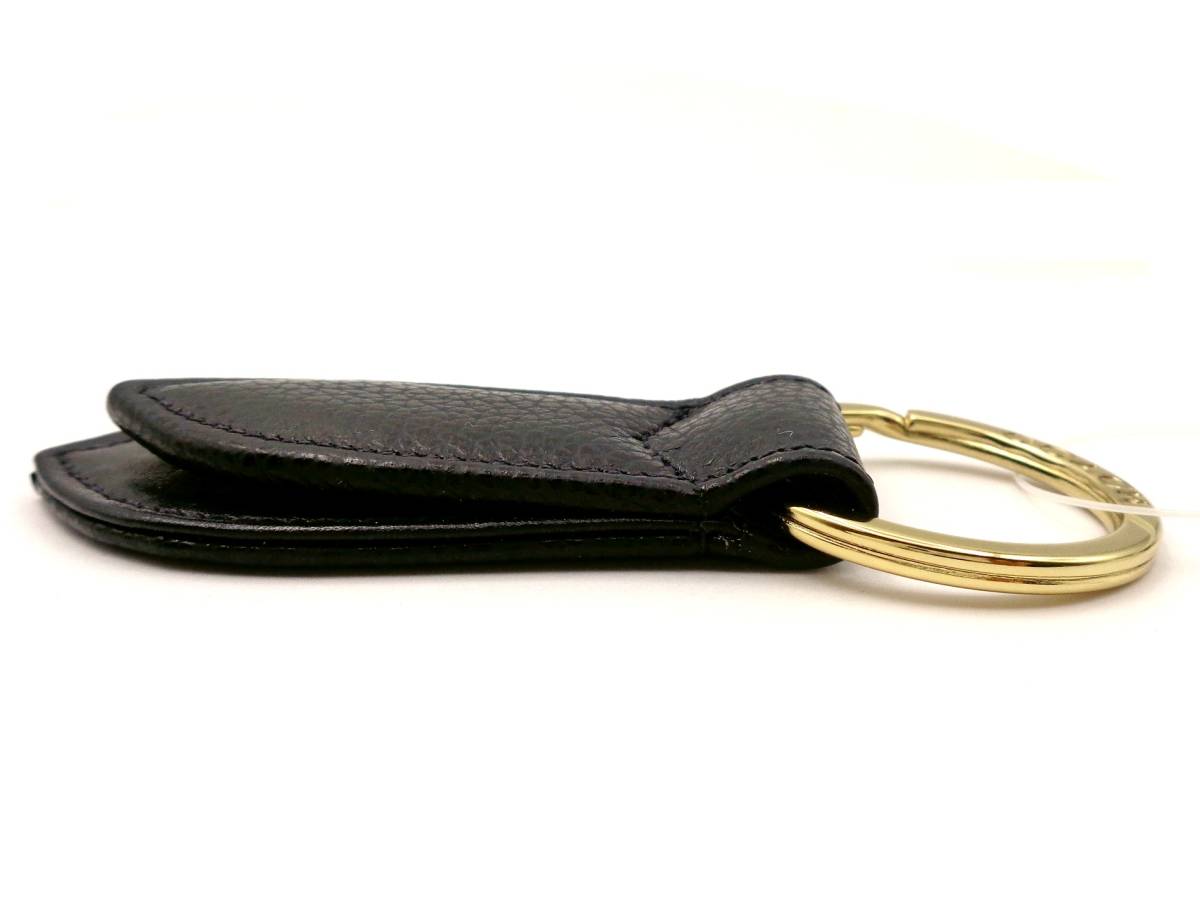 apc951○【COACH/コーチ】レザー シンプル キーリング/キーホルダー