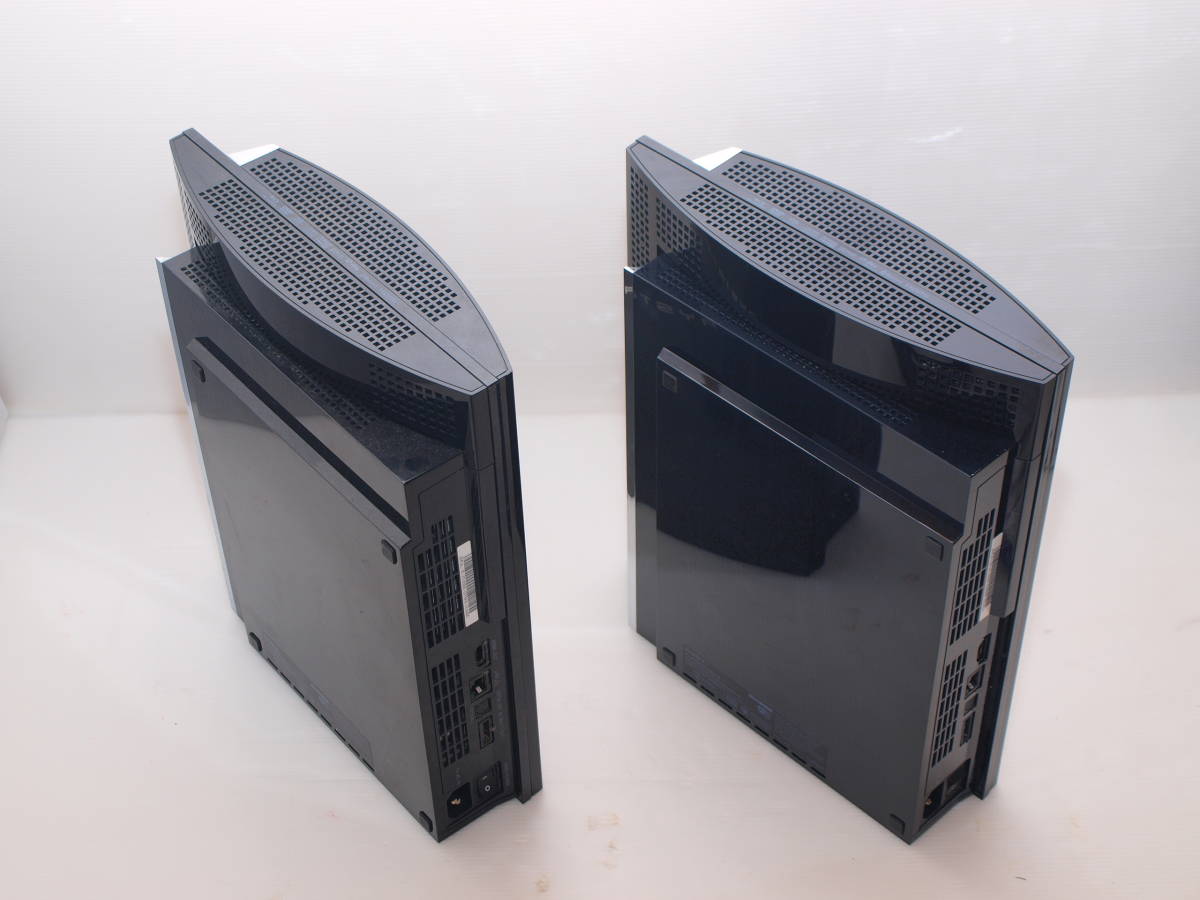 クイ35]SONY PS3 60GB ジャンク2台まとめセット CECHA00 プレステ3