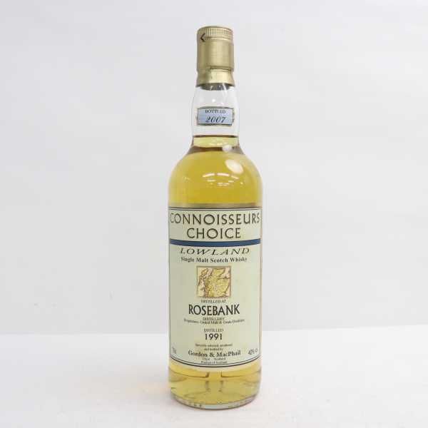Gordon＆MacPhail（ゴードン&マクファイル） コニサーズチョイス