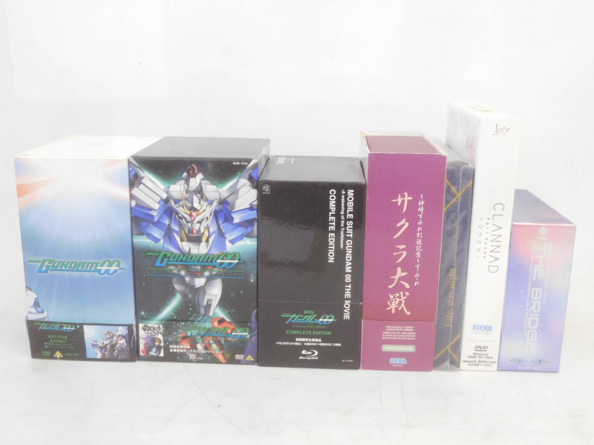 豊富な，爆買い】 08 27-412080-03 [Y] 機動戦士ガンダム00 サクラ大戦 CLANNAD -クラナド- 未開封CD まとめ売り
