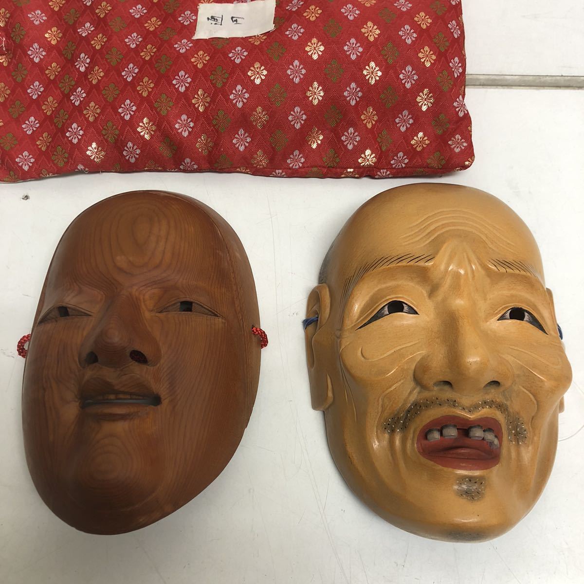 木彫り】能面 小面 s*n様 能面 小面 木彫り 伝統工芸品 わきたけいこ | S